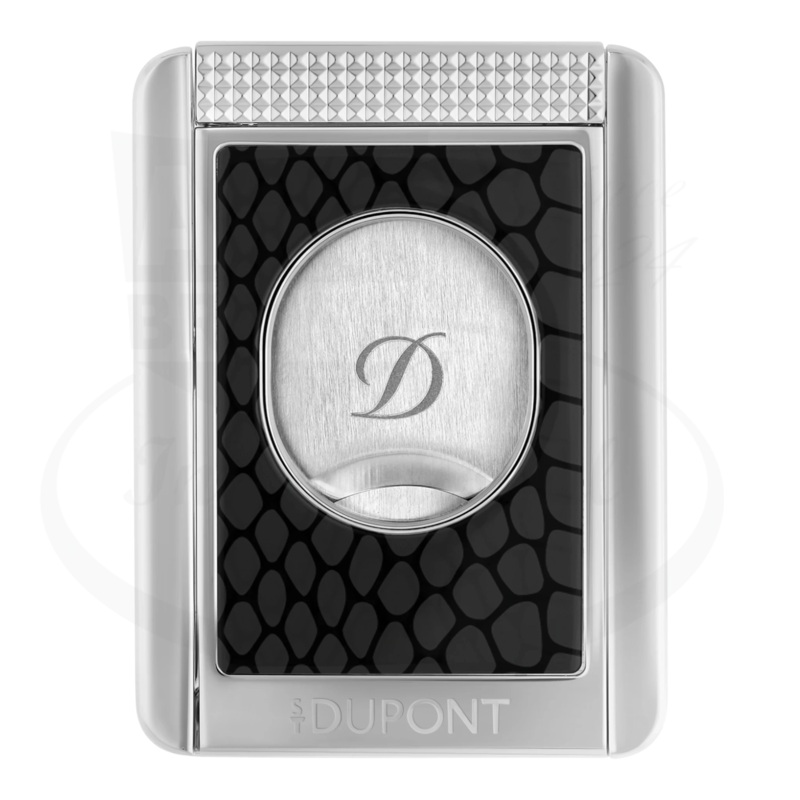 S.T. Dupont Limited Edition Year of the Snake Black Cigar Cutter w/ Stand, 003476
