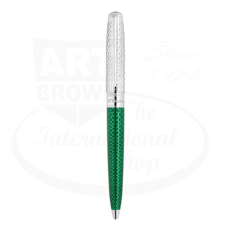 S.T. Dupont Line D Eternity Large Year of The Snake Green Ballpoint Pen, 425078L