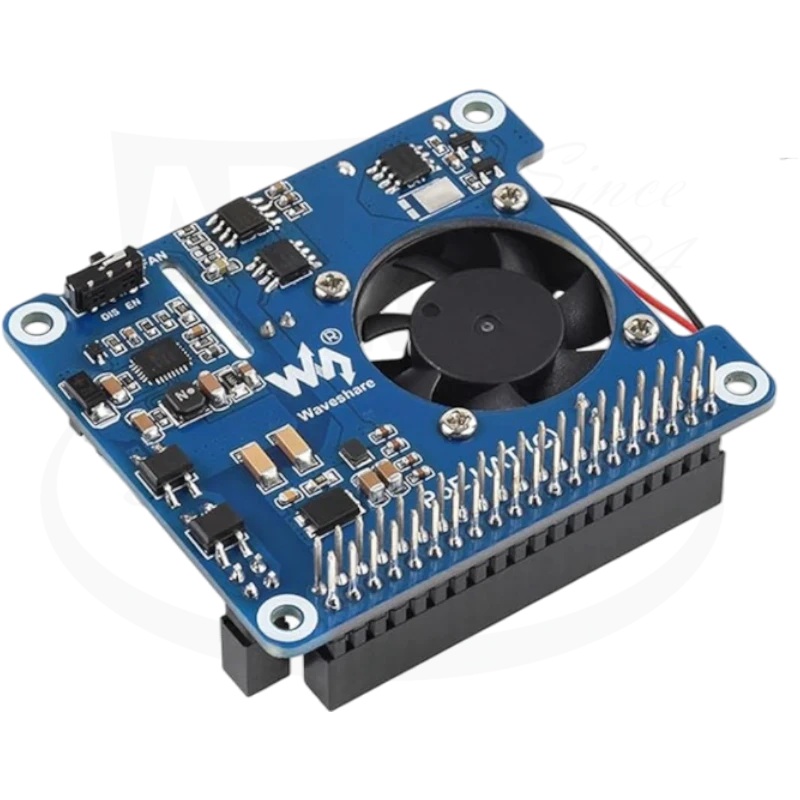 Waveshare Power Over Ethernet (PoE) HAT for Rasberry Pi 4B/3B+, 802.3 af