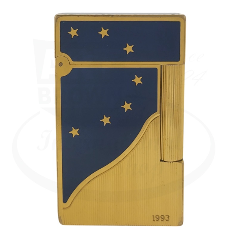 Preowned Vintage S.T. Dupont Limited Edition Ligne 2 Europa Lighter, Dupont-34