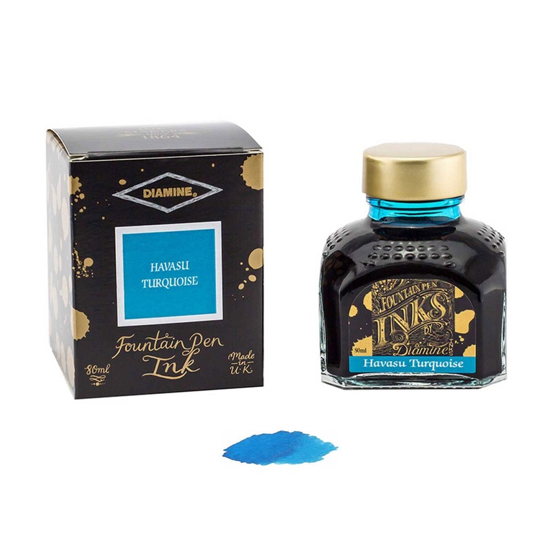 Diamine Havasu Turquoise Ink Bottle - 80ml