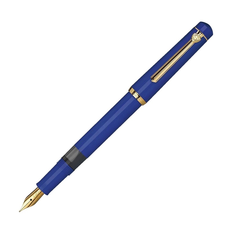 Scrikss 419 Fountain Pen - Indigo GT