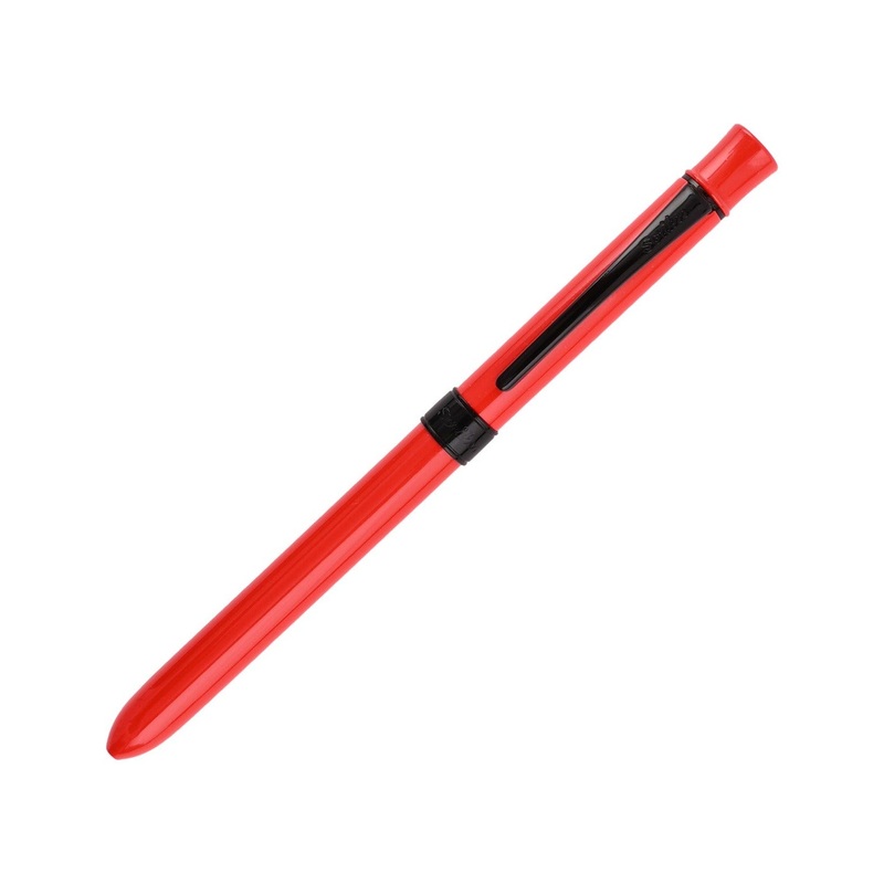 Scrikss Trio 93 Multifunction Ball Pen - Red BT
