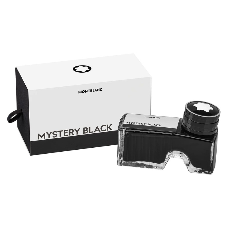 Montblanc Ink Bottle, Mystery Black - 60ml