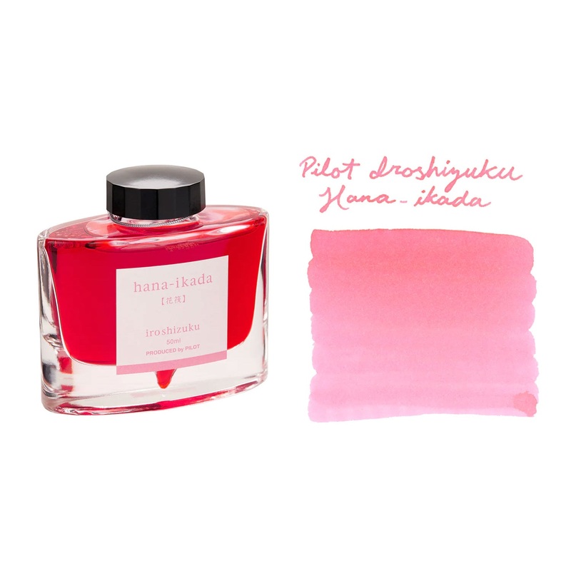 Pilot Iroshizuku Ink Bottle, Hana-ikada (Pink) - 50ml