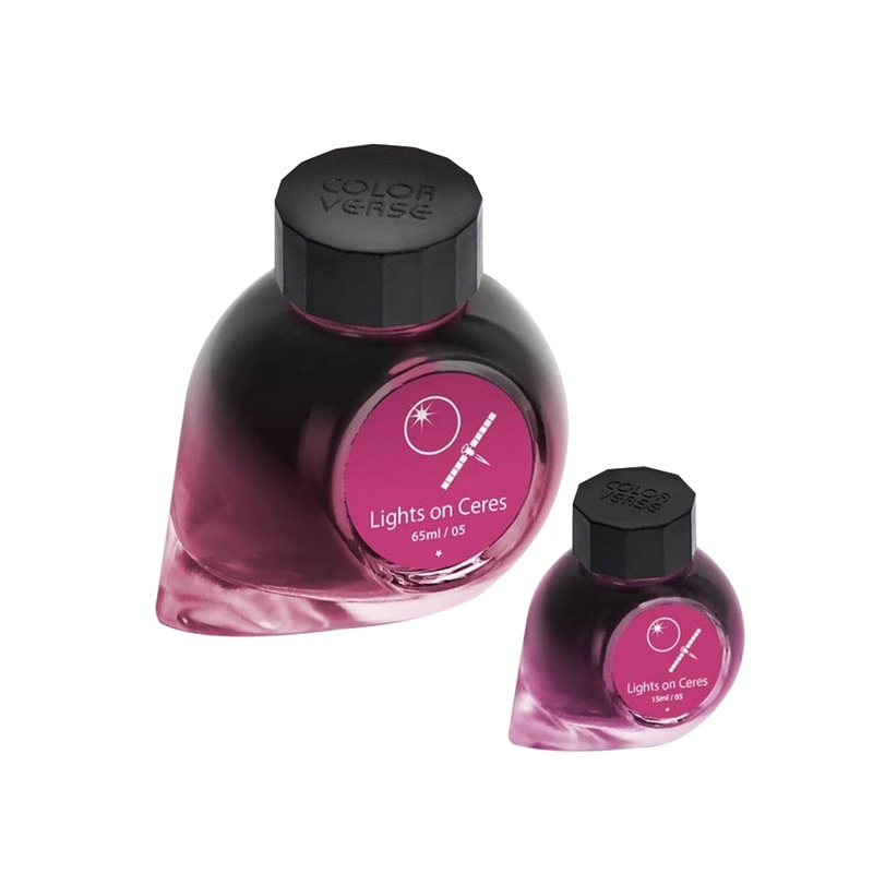 Colorverse Spaceward Lights on Ceres Ink Bottle, Purple - 65ml + 15ml