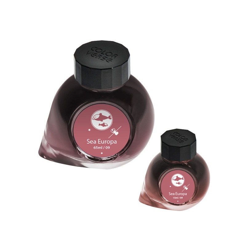 Colorverse Spaceward Sea Europa Ink Bottle, Red - 65ml + 15ml