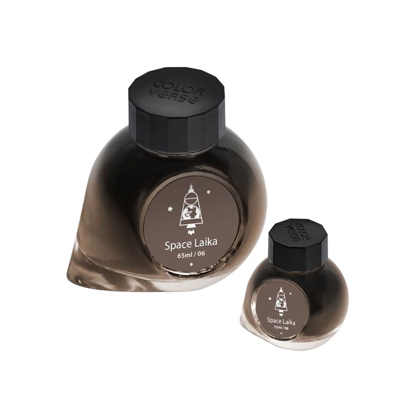 Colorverse Spaceward Space Laika Ink Bottle, Dark Brown - 65ml + 15ml