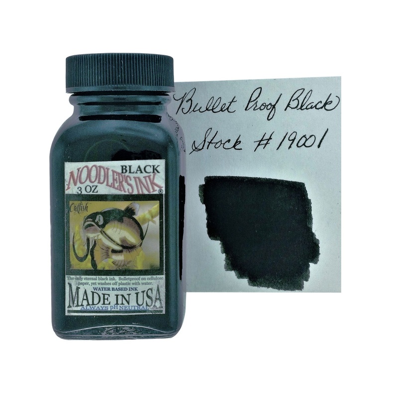 Noodler's 19001 Ink Bottle, Black - 88ml