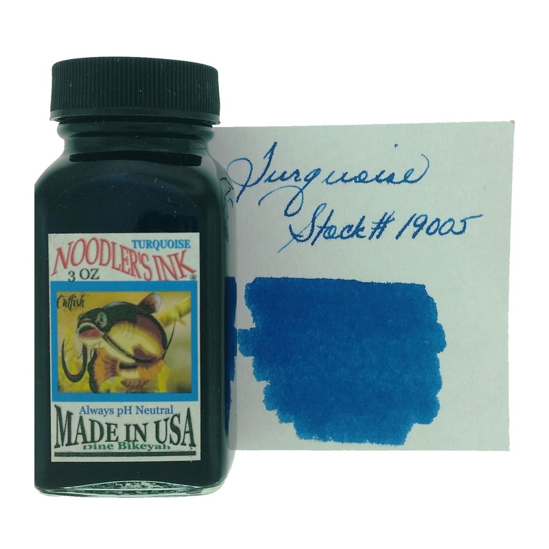 Noodler's 19005 Turquoise Ink Bottle - 88ml