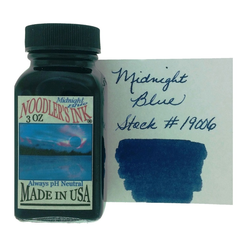 Noodler's 19006 Midnight Blue Ink Bottle - 88ml