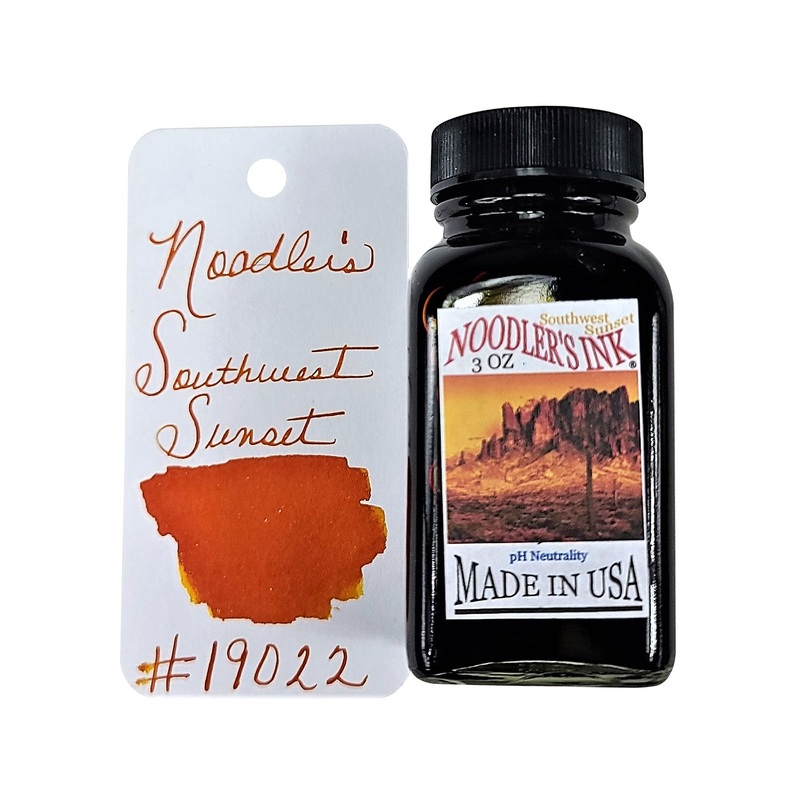 Noodler's 19022 Southwest Sunset Ink Bottle, Orange - 88ml