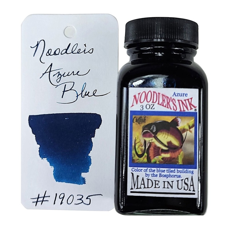 Noodler's 19035 Ottoman Azure Ink Bottle, Blue - 88ml
