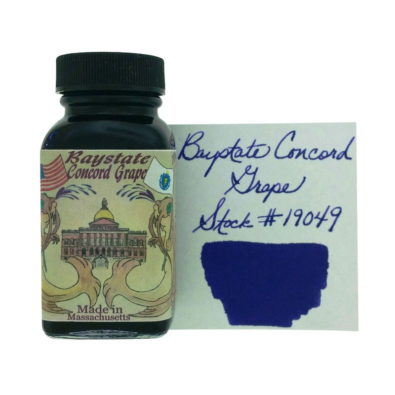 Noodler's 19049 Baystate Concord Grape Ink Bottle, Purple - 88ml