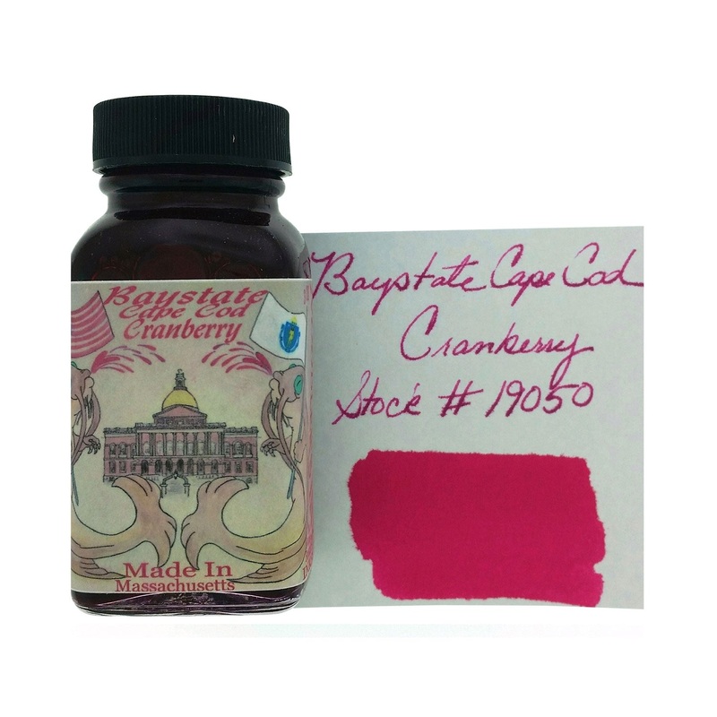 Noodler's 19050 Baystate Cape Cord Cranberry Ink Bottle, Pink - 88ml