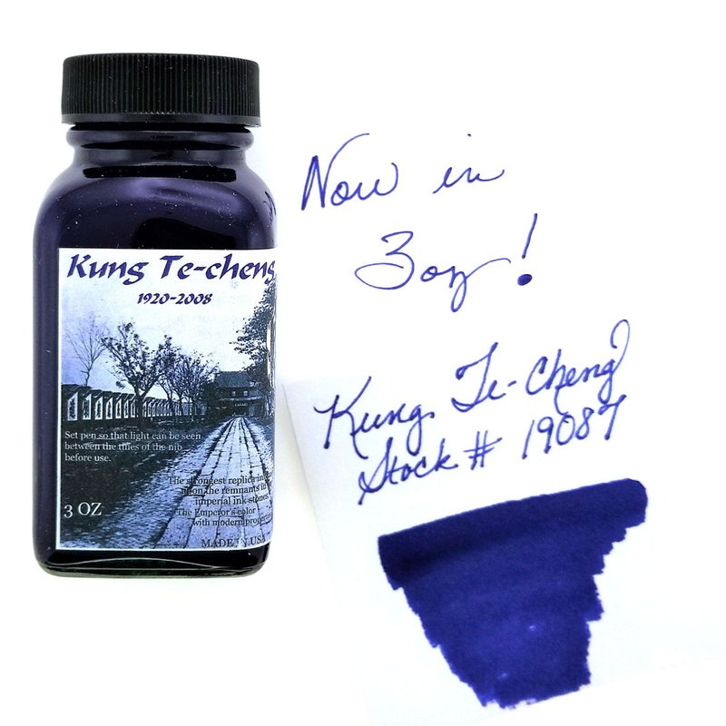 Noodler's 19087 Kung te Cheng Ink Bottle, Blue - 88ml