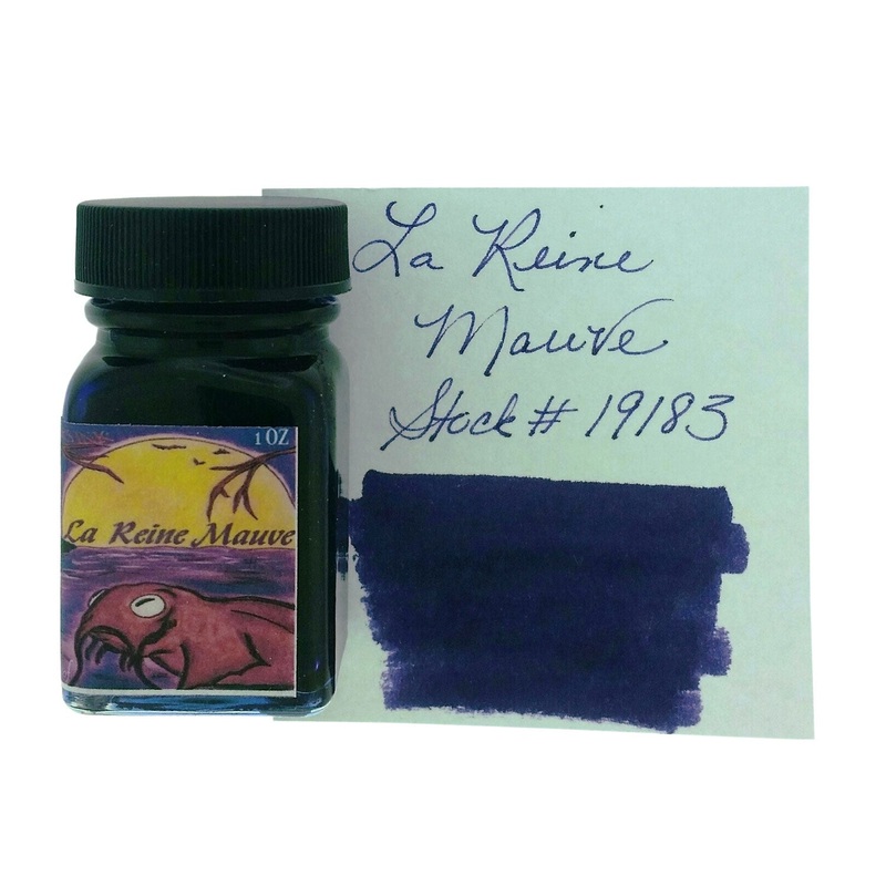 Noodler's 19183 La Reine Mauve Ink Bottle, Purple - 29ml