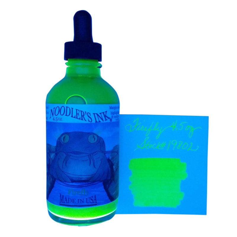 Noodler's 19802 Firefly Highlighter Ink Bottle, Yellow  - 133ml