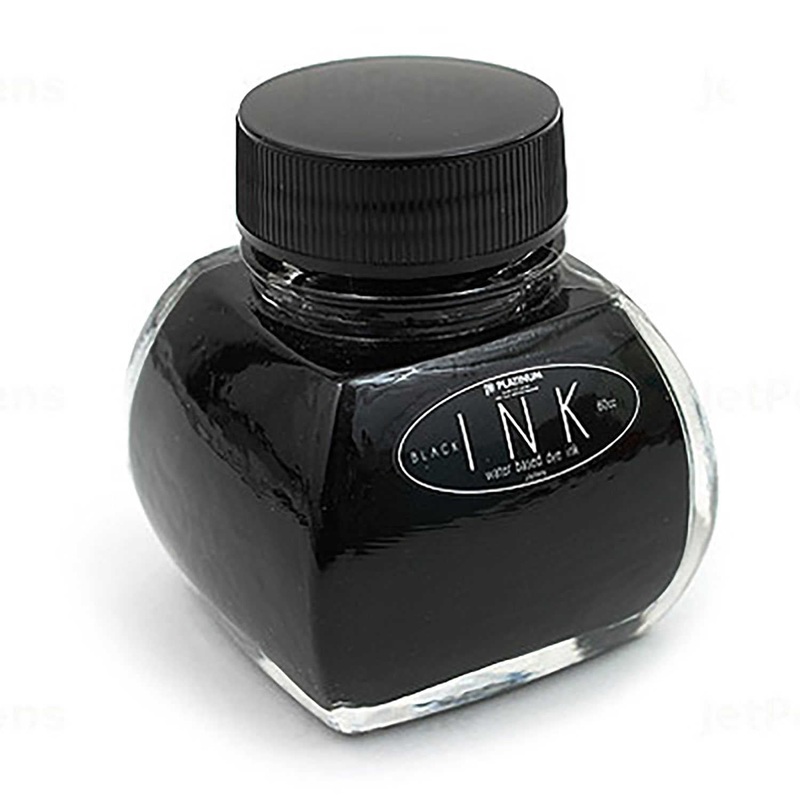 Platinum Mixable Smoke Black Ink Bottle, Black - 60ml