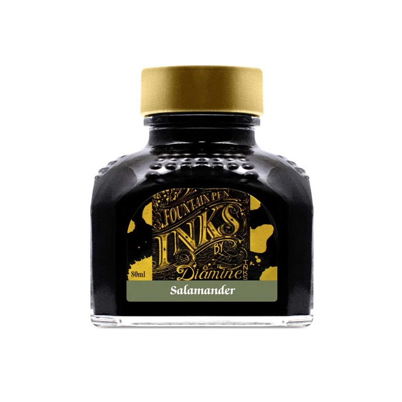 Diamine Salamander Ink Bottle - 80ml