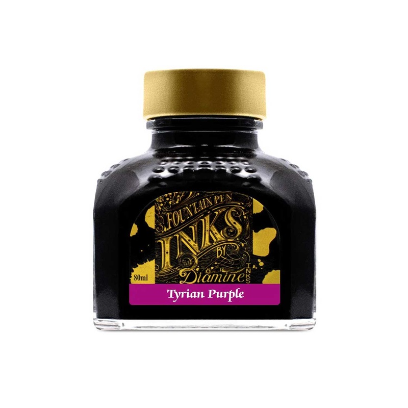 Diamine Tyrian Purple Ink Bottle - 80ml