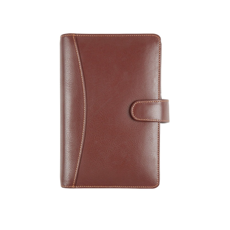 Elan 2025 Executive Leather Organizer - Brown