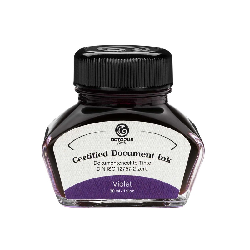 Octopus Certified Document Ink Bottle, Violet - 30ml