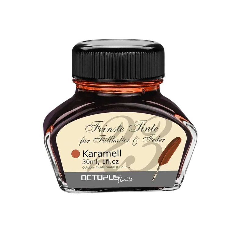 Octopus Classic Karamell Ink Bottle, Caramel Brown - 30ml
