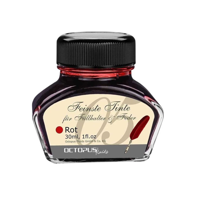 Octopus Classic Rot Ink, Red - 30ml