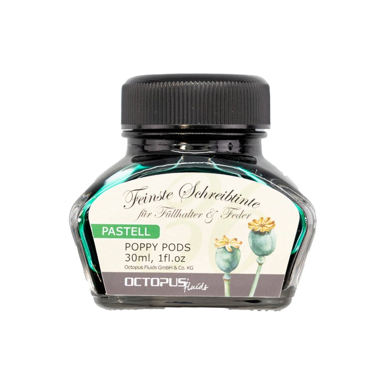 Octopus Pastel Poppy Pods Ink Bottle - 30ml