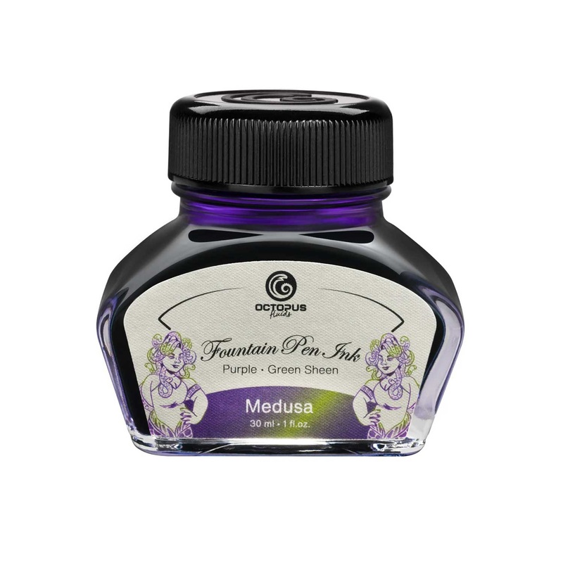 Octopus Sheen Ink Bottle - Medusa, 30ml