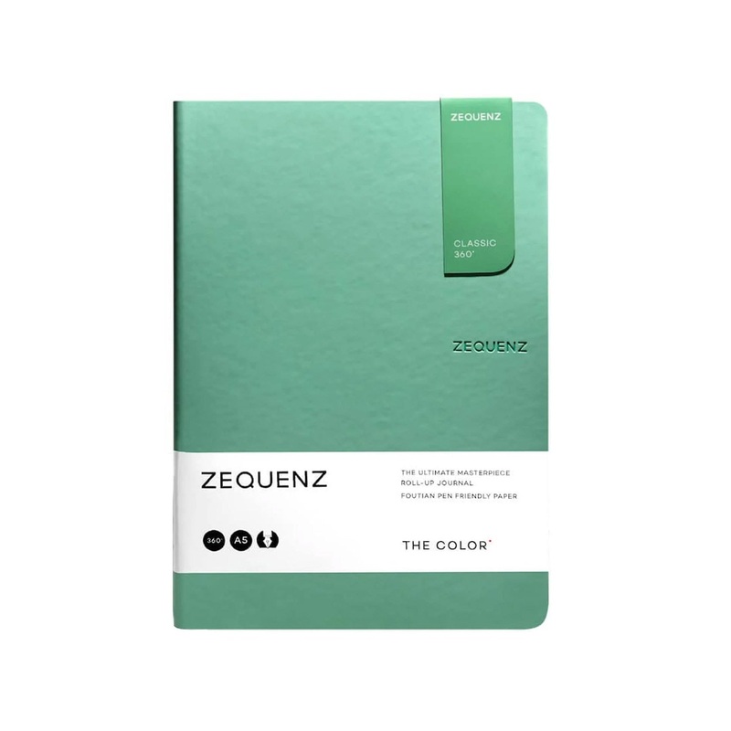 Zequenz Color Notebook, Fern - A5, Ruled