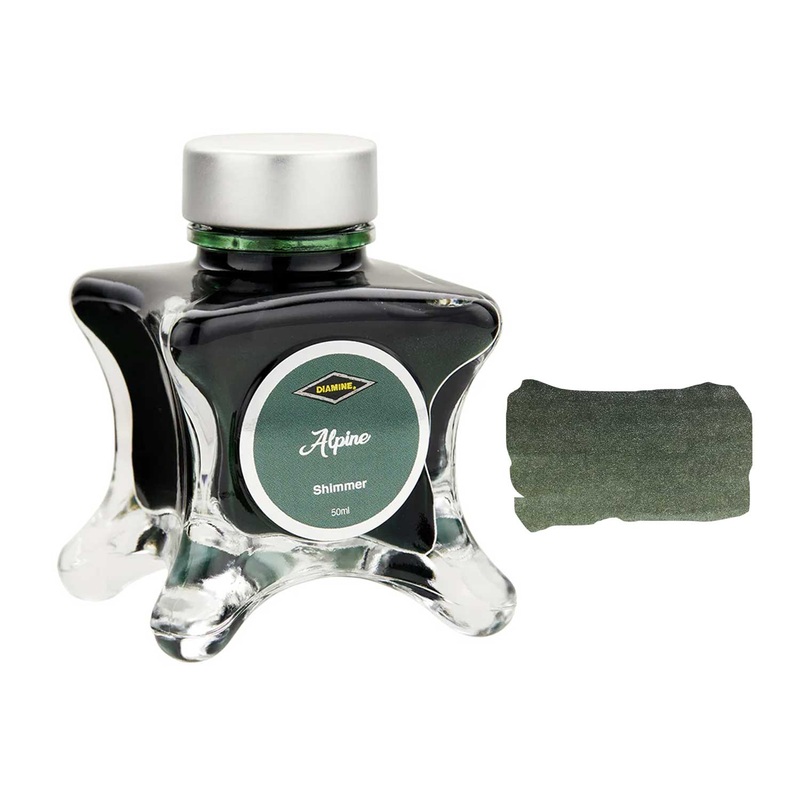 Diamine Inkvent Shimmer Ink Bottle, Alpine - 50ml