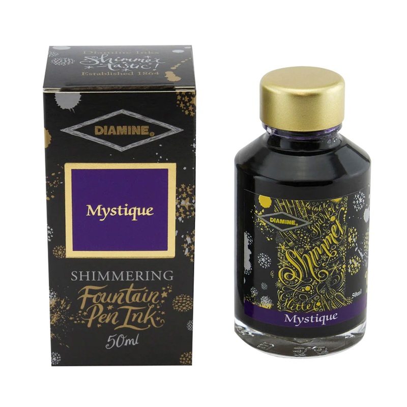 Diamine Shimmer Ink Bottle, Mystique - 50ml