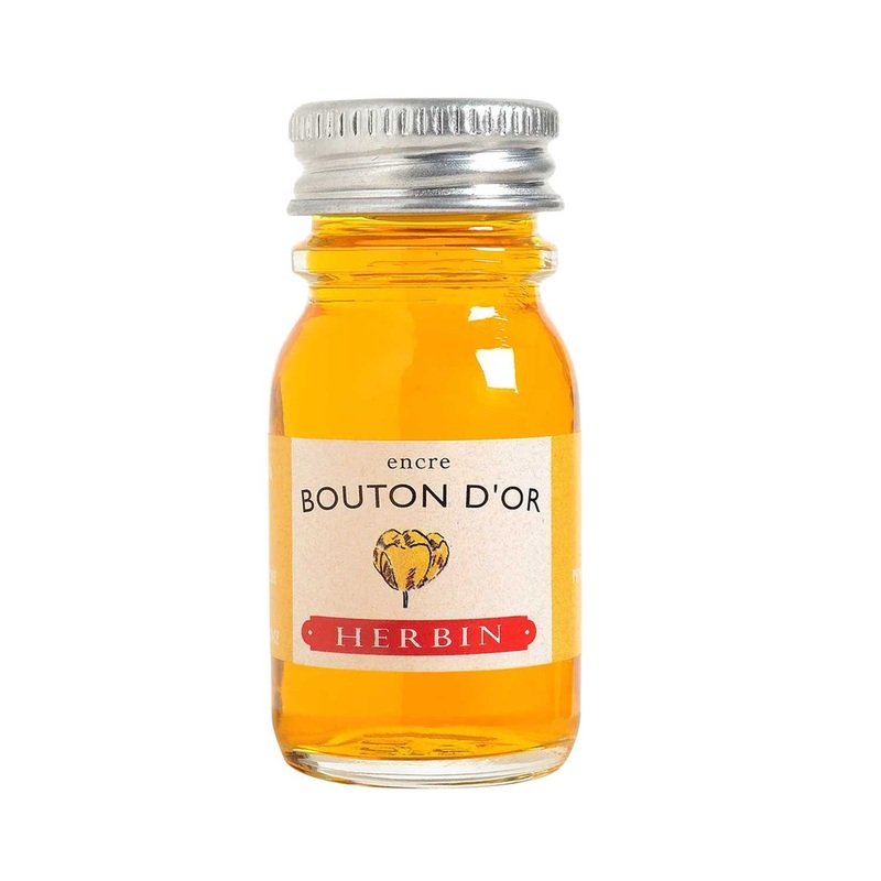 J. Herbin Bouton D'Or Ink Bottle - 10ml