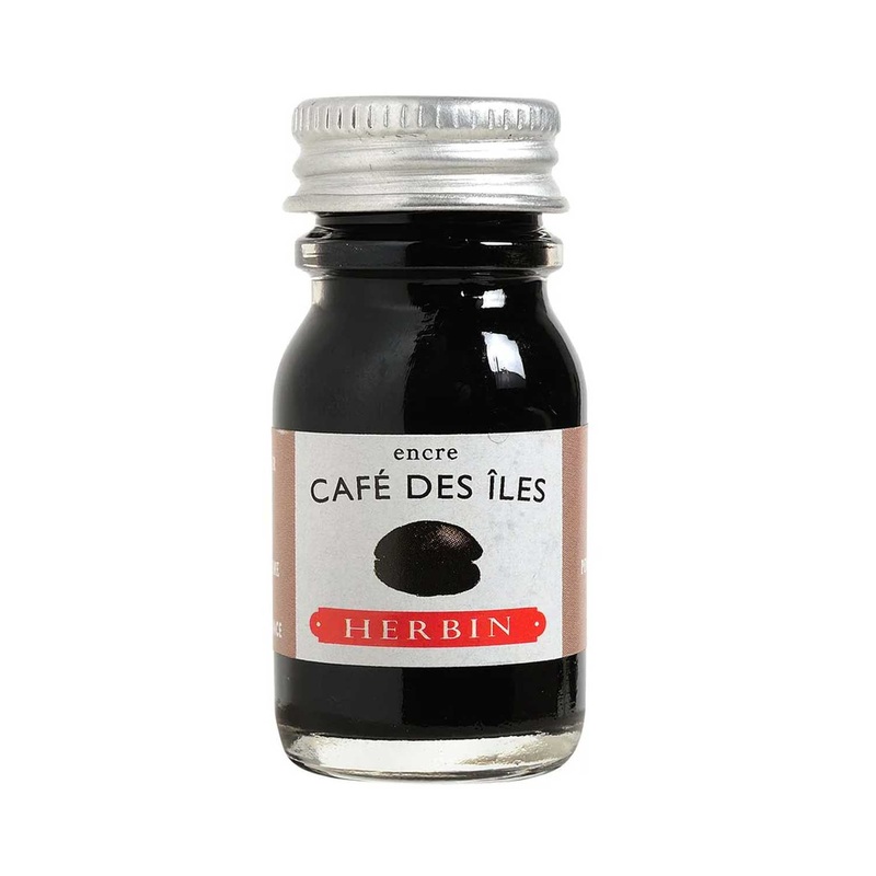 J. Herbin Cafe Des Iles Ink Bottle - 10ml