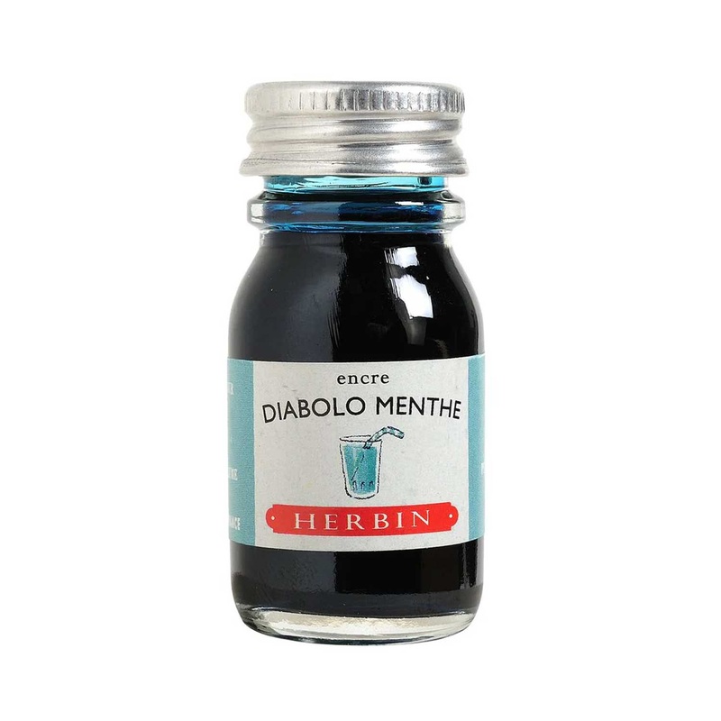 J. Herbin Diabolo Menthe Ink Bottle - 10ml