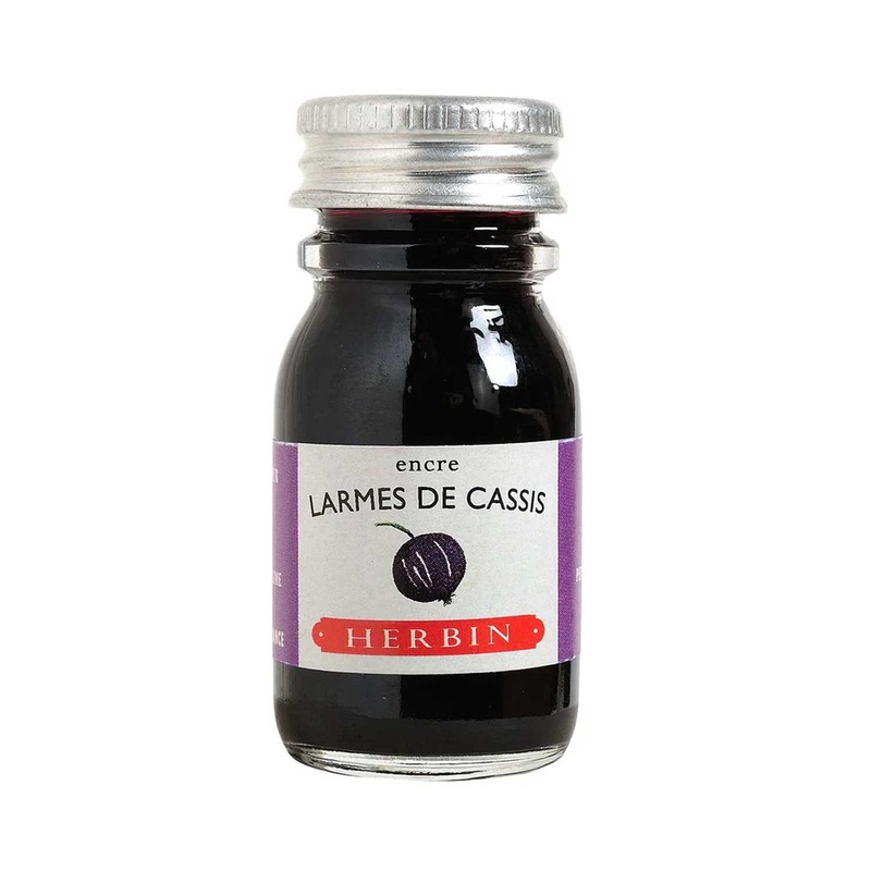 J. Herbin Larme De Cassis Ink Bottle - 10ml