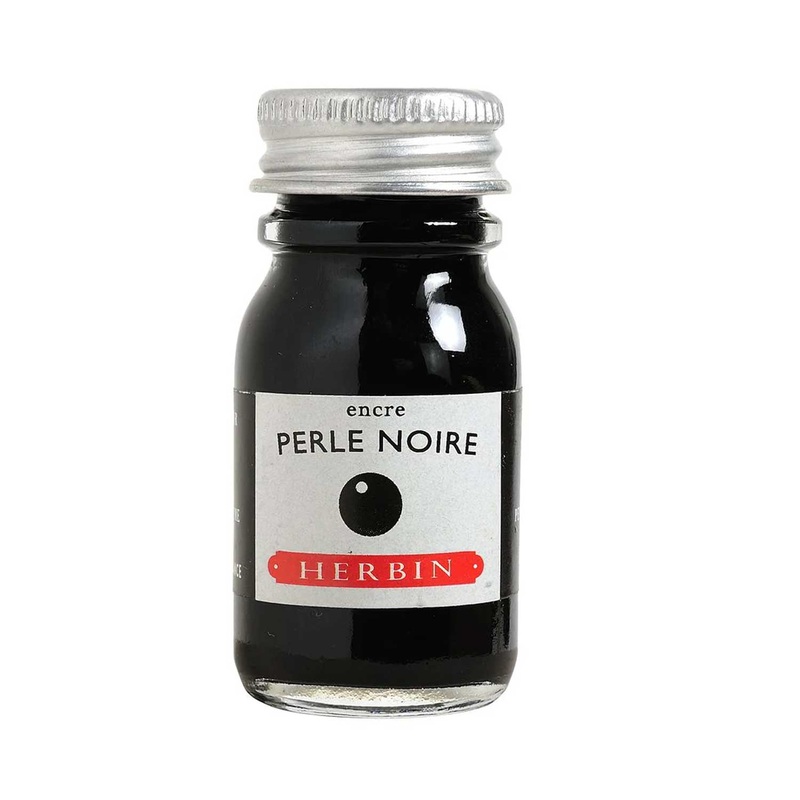 J. Herbin Perle Noire Ink Bottle - 10ml