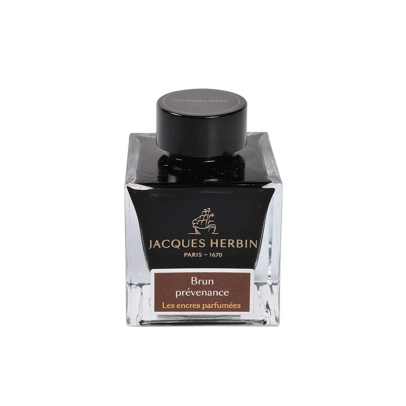 J. Herbin Scented Brun Prevenance Ink Bottle, Brown - 50ml