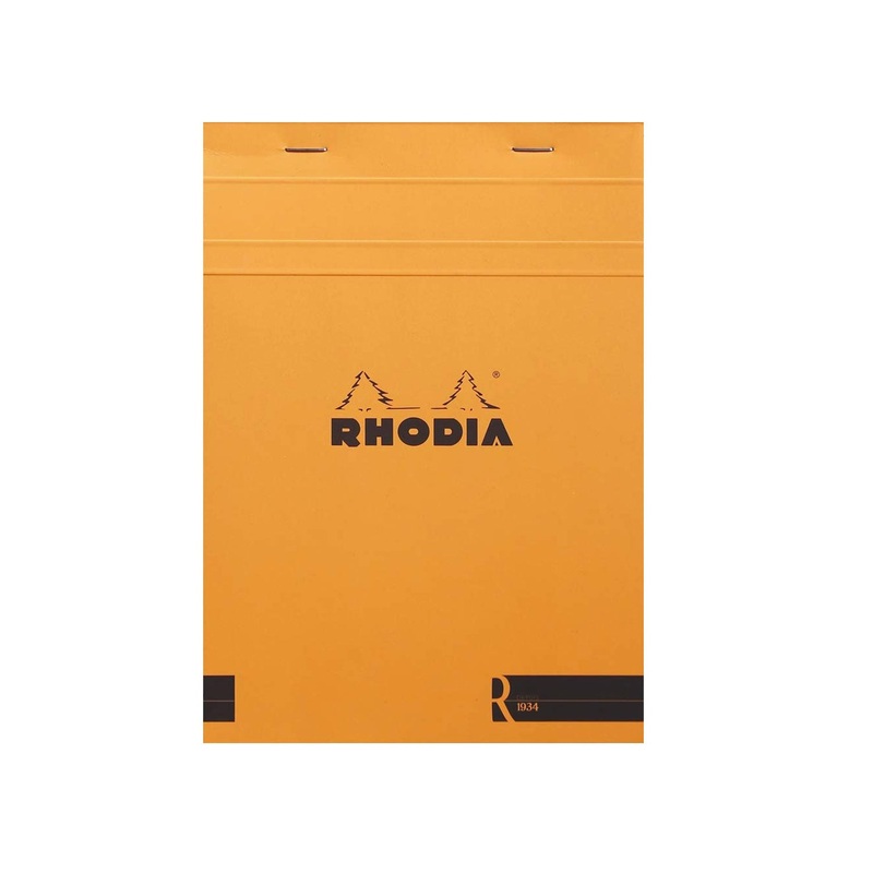 Rhodia No.16 Le R Orange Notepad - A5, Ruled