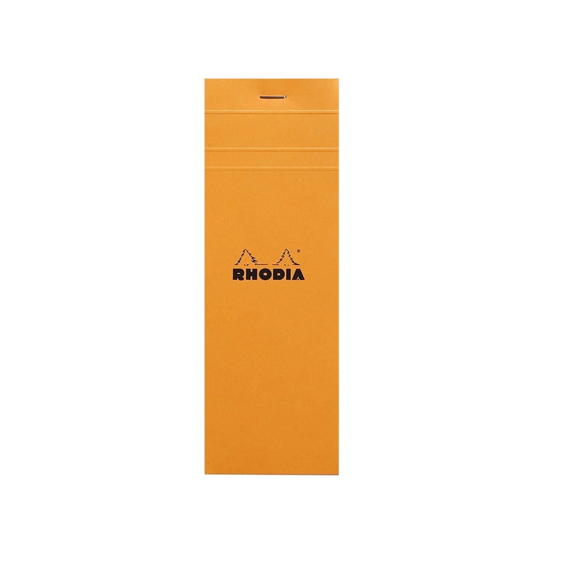 Rhodia No.8 Orange Notepad - Squared