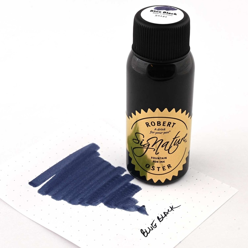 Robert Oster Signature Ink, Blue Black - 50ml