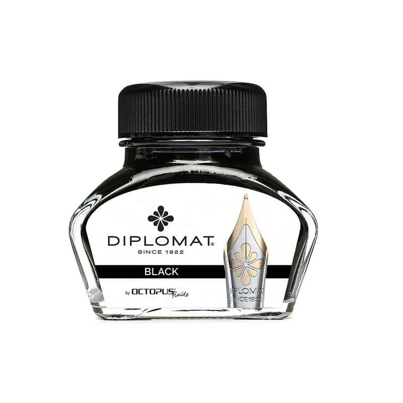 Diplomat Octopus Ink Bottle, Black - 30ml