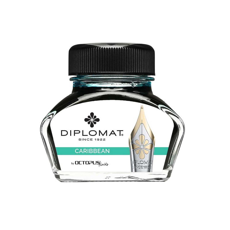 Diplomat Octopus Ink Bottle, Caribbean - 30ml