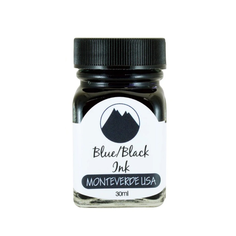 Monteverde Blue Black Ink Bottle - 30ml