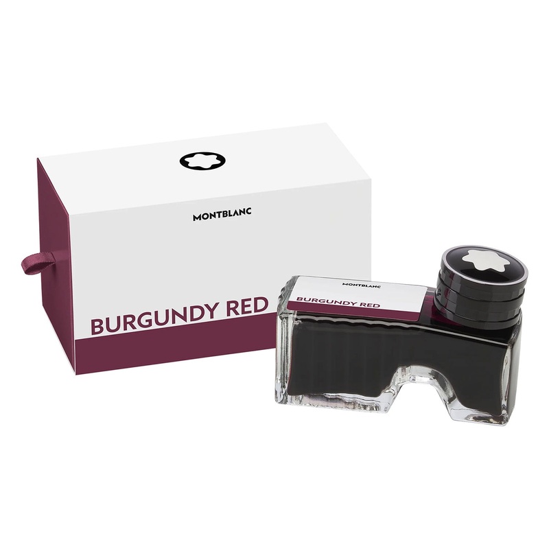 Montblanc Ink Bottle, Burgundy Red - 60ml