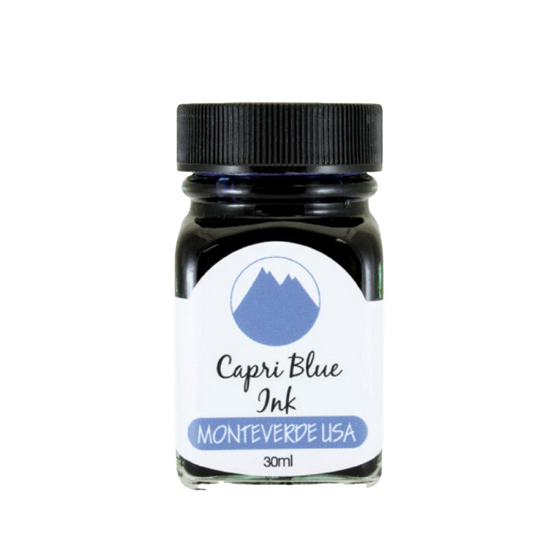 Monteverde Capri Blue Ink Bottle - 30ml