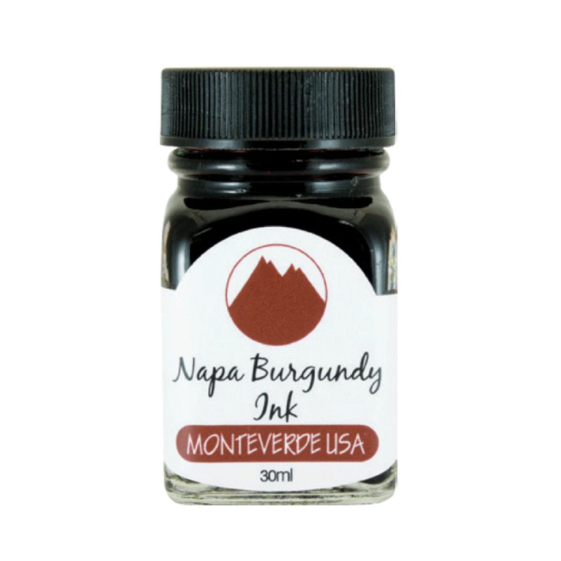 Monteverde Nappa Burgundy Ink Bottle - 30ml