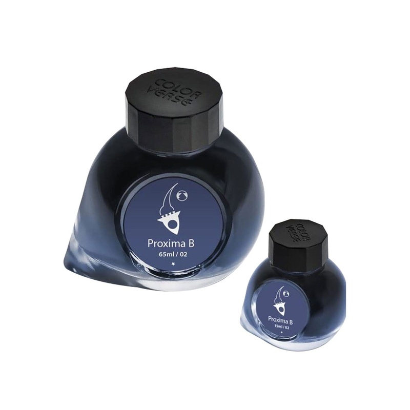 Colorverse Spaceward Proxima Ink Bottle, Dark Blue - 65ml + 15ml